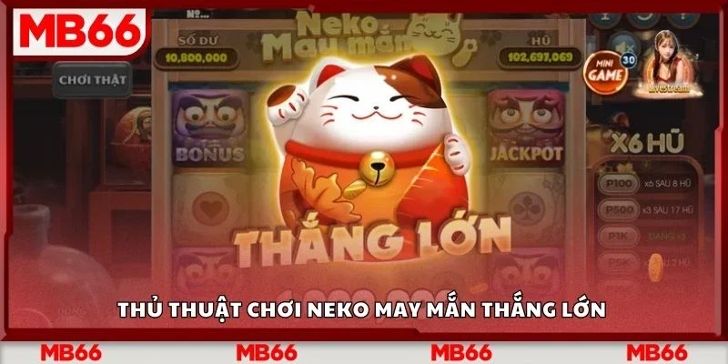 Thủ thuật chơi neko may mắn thắng lớn&nbsp;